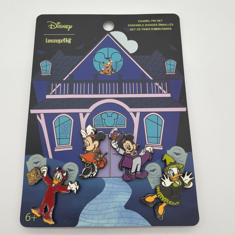 Disney Trading Pins 151879 Loungefly - Mickey and Friends - Halloween Set - Boos